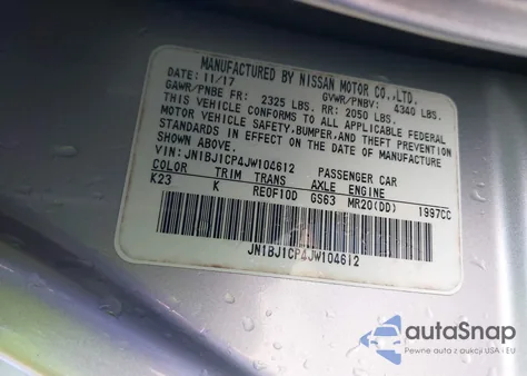 2018 Nissan Rogue Sport Sv из США, поврежденный, VIN JN1BJ1CP4JW104612